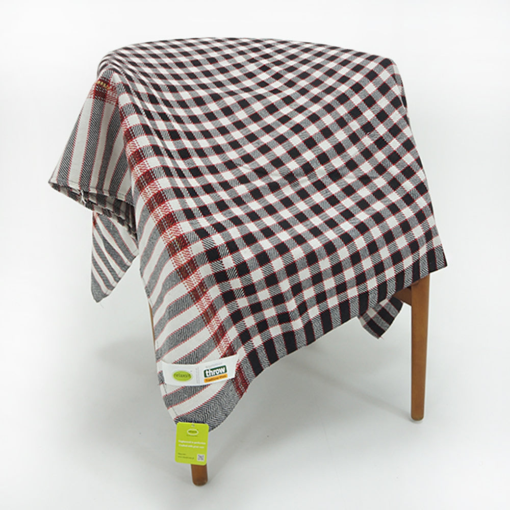 Relaxsit Cotton Blanket Summer Throw Kasuri khais bed throw 100% Natural Cotton