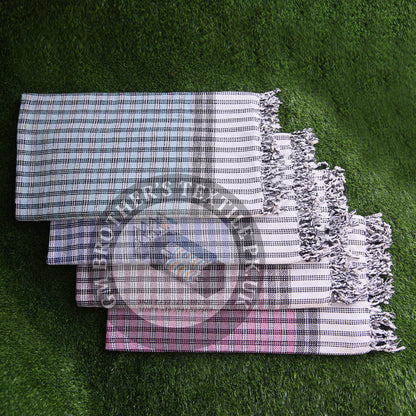 Pack of 4 pure cotton khais King Size